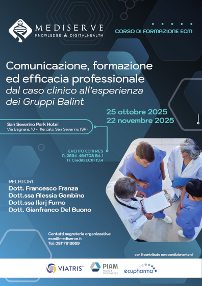 Locandina dell'evento ecm 