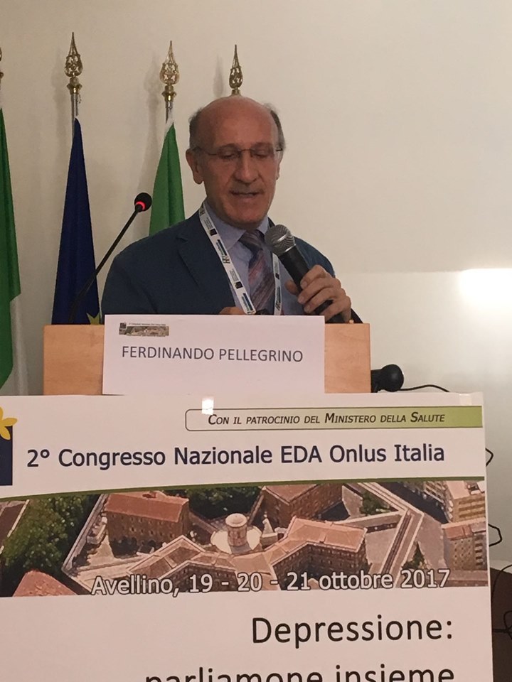 Ferdinando Pellegrino psichiatra psicoterapeuta congresso nazionale EDA onlus Italia