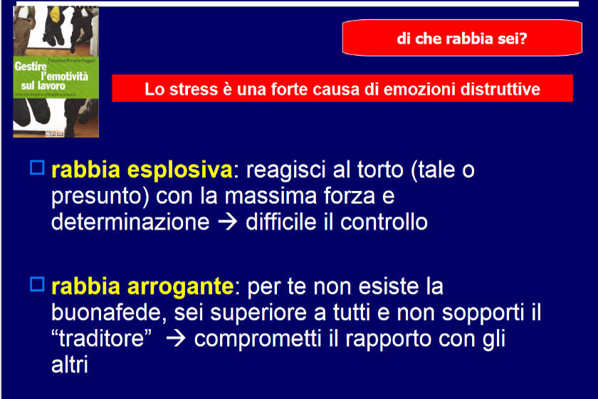 stress e rabbia